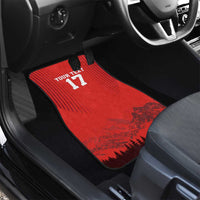 Custom Switzerland Football Car Mats Hopp Schwiiz!