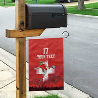 Custom Switzerland Football Garden Flag Hopp Schwiiz!