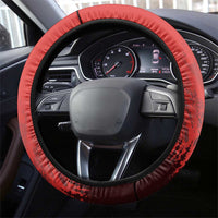 Switzerland Football Steering Wheel Cover Hopp Schwiiz!