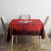 Custom Switzerland Football Tablecloth Hopp Schwiiz!