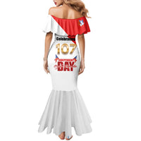 Den Vzniku Samostatneho Ceskoslovenskeho Statu Family Matching Mermaid Dress and Hawaiian Shirt Czech Republic Independence day LT17