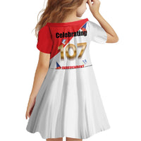 Den Vzniku Samostatneho Ceskoslovenskeho Statu Family Matching Short Sleeve Bodycon Dress and Hawaiian Shirt Czech Republic Independence day LT17