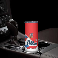 Den Vzniku Samostatneho Ceskoslovenskeho Statu Skinny Tumbler Czech Republic Independence day LT17 - Wonder Print Shop