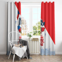 Den Vzniku Samostatneho Ceskoslovenskeho Statu Window Curtain Czech Republic Independence day LT17 - Wonder Print Shop