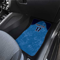 Custom Sweden Flag and Coat of arms Car Mats Three Crowns of Sweden