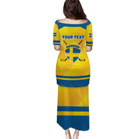 Personalized Sweden Ice Hockey Puletasi Sporty Style