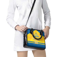 Personalized Sweden Ice Hockey Shoulder Handbag Sporty Style