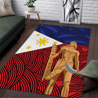 Philippines National Flag Day 28 May Area Rug Lapu-Lapu King