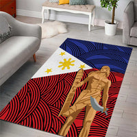 Philippines National Flag Day 28 May Area Rug Lapu-Lapu King