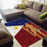 Philippines National Flag Day 28 May Area Rug Lapu-Lapu King
