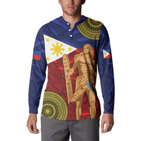 Philippines National Flag Day 28 May Button Sweatshirt Lapu-Lapu King