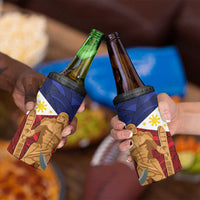 Philippines National Flag Day 28 May 4 in 1 Can Cooler Tumbler Lapu-Lapu King