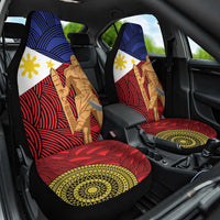 Philippines National Flag Day 28 May Car Seat Cover Lapu-Lapu King
