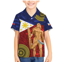 Philippines National Flag Day 28 May Family Matching Mermaid Dress and Hawaiian Shirt Lapu-Lapu King