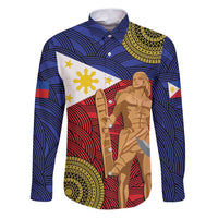 Philippines National Flag Day 28 May Family Matching Puletasi and Hawaiian Shirt Lapu-Lapu King