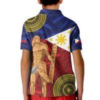 Philippines National Flag Day 28 May Kid Polo Shirt Lapu-Lapu King