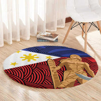 Philippines National Flag Day 28 May Round Carpet Lapu-Lapu King