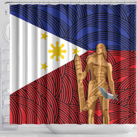 Philippines National Flag Day 28 May Shower Curtain Lapu-Lapu King