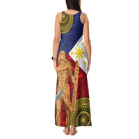 Philippines National Flag Day 28 May Tank Maxi Dress Lapu-Lapu King