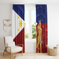 Philippines National Flag Day 28 May Window Curtain Lapu-Lapu King