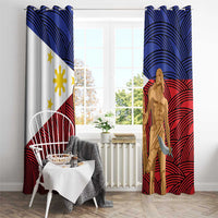 Philippines National Flag Day 28 May Window Curtain Lapu-Lapu King