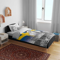 Sweden Sveriges Nationaldag Bedding Set King Gustav Vasa with Stockholm Slott