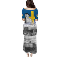 Sweden Sveriges Nationaldag Puletasi King Gustav Vasa with Stockholm Slott