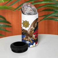 Philippine Eagle Week 4 in 1 Can Cooler Tumbler Philipino Patern