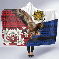 Philippine Eagle Week Hooded Blanket Philipino Patern