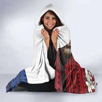 Philippine Eagle Week Hooded Blanket Philipino Patern