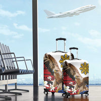 Philippine Eagle Week Luggage Cover Philipino Patern