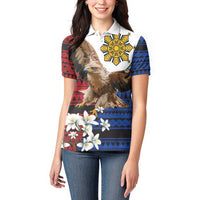 Philippine Eagle Week Women Polo Shirt Philipino Patern