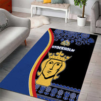Kingdom of Sweden Stockholm County Area Rug Sweden Coat of arms of Stockholm