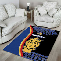 Kingdom of Sweden Stockholm County Area Rug Sweden Coat of arms of Stockholm