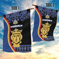 Kingdom of Sweden Stockholm County Garden Flag Sweden Coat of arms of Stockholm