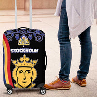 Kingdom of Sweden Stockholm County Luggage Cover Sweden Coat of arms of Stockholm