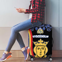 Kingdom of Sweden Stockholm County Luggage Cover Sweden Coat of arms of Stockholm