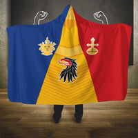 Kingdom of Sweden Stockholm County Hooded Blanket Flag Style