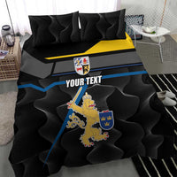 Personalized Kingdom of Sweden Gothenburg Bedding Set Sweden Vastra Gotaland County