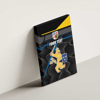 Personalized Kingdom of Sweden Gothenburg Canvas Wall Art Sweden Vastra Gotaland County