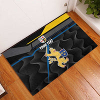Personalized Kingdom of Sweden Gothenburg Rubber Doormat Sweden Vastra Gotaland County