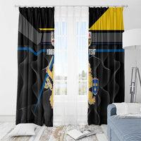 Personalized Kingdom of Sweden Gothenburg Window Curtain Sweden Vastra Gotaland County