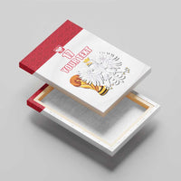 Custom Poland Football Champions Canvas Wall Art Sporty Style