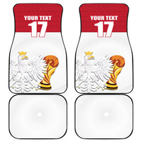 Custom Poland Football Champions Car Mats Sporty Style