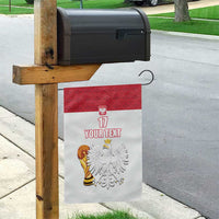 Custom Poland Football Champions Garden Flag Sporty Style