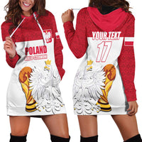 Custom Poland Football Champions Hoodie Dress Sporty Style