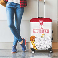 Custom Poland Football Champions Luggage Cover Sporty Style