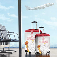 Custom Poland Football Champions Luggage Cover Sporty Style