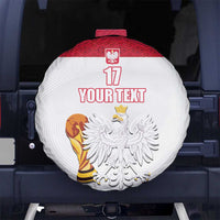 Custom Poland Football Champions Spare Tire Cover Sporty Style