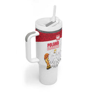 Custom Poland Football Champions Tumbler With Handle Sporty Style